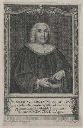 Bildnis des Nicolavs Ernestvs Zobelivs