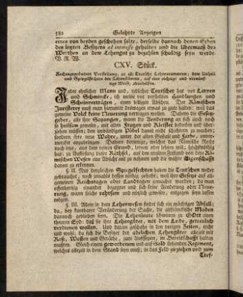 582-597, CXV. - CXVI. Stück.