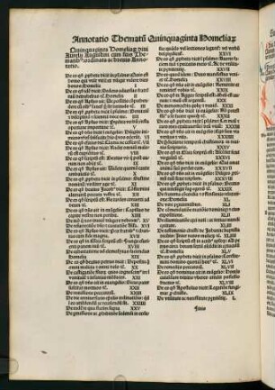a1v, Annotatio Thematum Quinquaginta Homelia