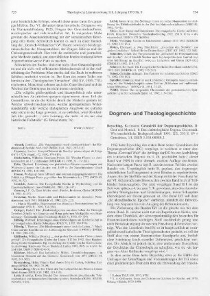 754-755 [Rezension] Beyschlag, Karlmann, Grundriss der Dogmengeschichte