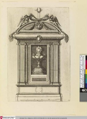 TOMBEAVX OV MOSOLÉES / Tombeaux et Mausolées, Bl. 12 (?)