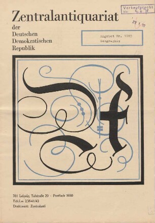 Nr. 1083: Geographie