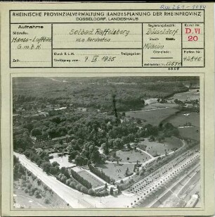 Mülheim a. d. Ruhr, Solbad Raffelsberg, Gaststätte von Nordosten