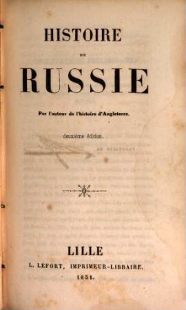 Histoire de Russie
