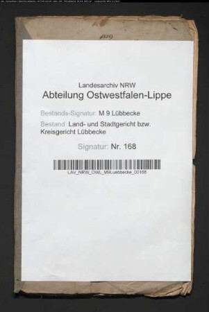 Erblasser: Bahre, Margarethe Hedewig, geb. Luckers oder Lückers: