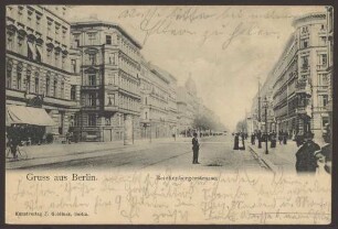 Ansichtskarte Reichenberger Straße