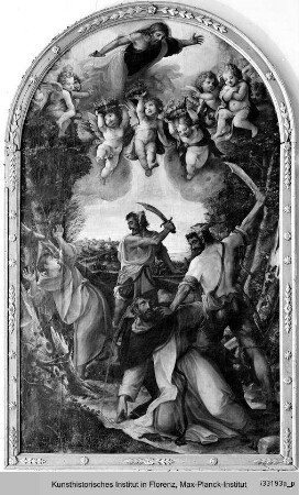Tod des heiligen Petrus Martyr