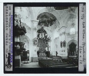 Rott am Inn, Kloster Rott : Kirche, Innenansicht