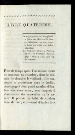 Livre Quatrième.