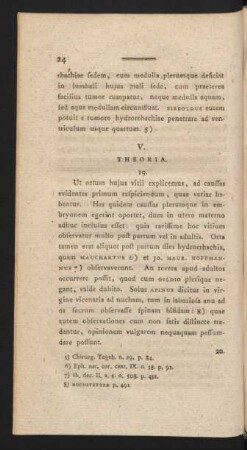 V. Theoria.