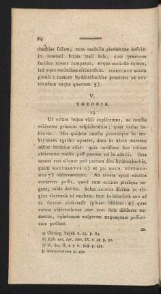V. Theoria.