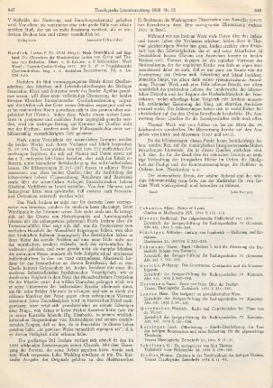 847-848 [Rezension] Nach Deutschland und England