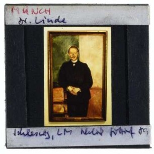 Munch, Portrait Dr. Linde (im Segelanzug) (Schleswig)