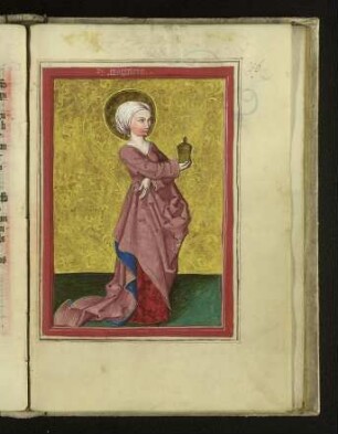Miniatur: hl. Maria Magdalena