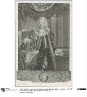 Porträt des Johann Löffelholz von Kolberg