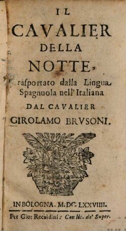 Il Cavaliere della notte