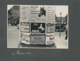 Circus Barlay - Großflächenwerbung, ohne Ortsangabe, 1950-1953
