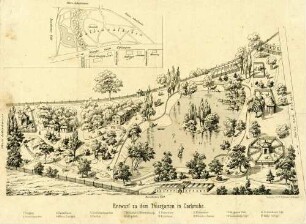 Entwurf zu dem Thiergarten in Carlsruhe