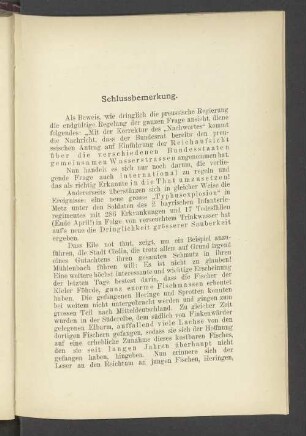 Schlussbemerkung.