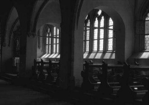 Aschaffenburg: Stiftskirche, innen, Seitenschiff