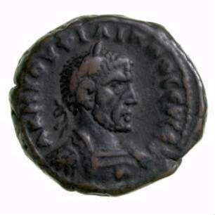 Münze, Tetradrachme, 244 - 245