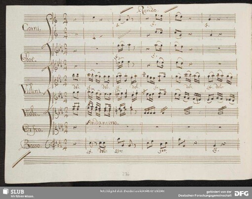 Rondo: Che farò senza Euridice