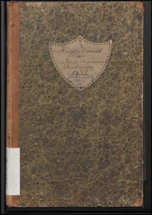 Hauptjournal der Bergamtskasse