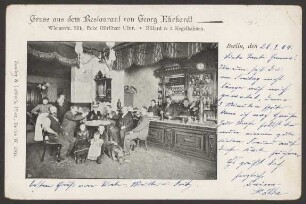 Ansichtskarte Restaurant, Wiener Straße 58b