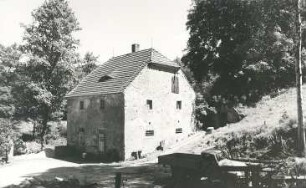 Löbau-Bellwitz. "Gemauerte Mühle" im Skalatal
