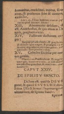 Caput XXIV. De Spiritu Sancto.