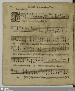 V. Jesu du mein Hirt