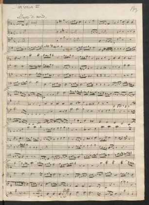 Sinfonien; strings; e-Moll; MWV N 3