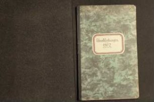 Namensverzeichnis Heiratsregister Lemgo 1907