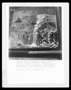 Paradiestür — Alttestamentarische Szenen — Mosesszenen