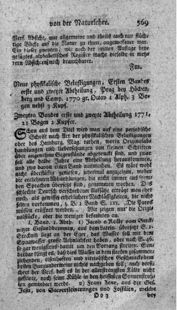 Neue physikalische Belustigungen. Bd.1.2.
