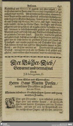 Der Bücher-Dieb, Gewarnet und ermahnet