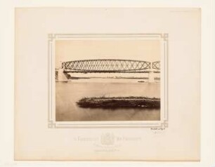 Eisenbahnbrücke über die Memel, Tilsit: Ansicht