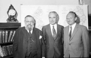 Freiburg: Regierungspräsidium; Basler Prüfungskommission beim Regierungspräsidium; Dr. Christ, Regierungspräsident Dr. Person, Dr. H. J. Briner