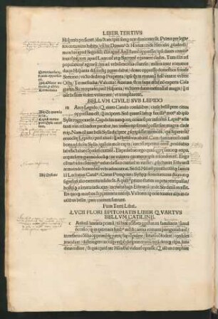Lucii Flori Epitomatis Liber Quartus