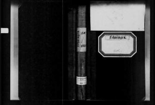 Lehningen, katholische Gemeinde: Standesbuch 1810-1841