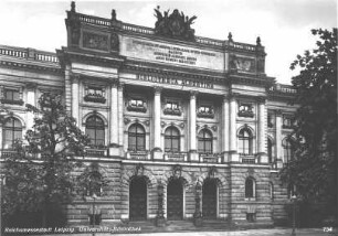 Reichsmessestadt Leipzig: Universitäts-Bibliothek