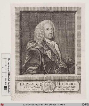 Bildnis Ludvig Holberg (1747 Baron von)