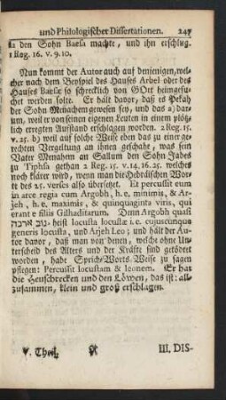 [Ende von: II. Schod Schalman Beth Arbel Sive Commentarius Super Vaticinium Hoseae ...]