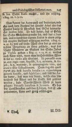 [Ende von: II. Schod Schalman Beth Arbel Sive Commentarius Super Vaticinium Hoseae ...]