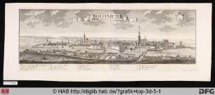 [Ansicht der Stadt Wolfenbüttel].
