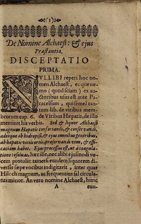 Clara Fidelisque Admonitoria Disceptatio Practicae Manualis experimento veraciter comprobata. De duobus Artis, & Naturae miraculis : Hoc est De Liquore Alchaest; nec non Lapide Philosophico, atque amborum materia, operandi ratione, Difficultate, Viribus, ac inter se Convenientia, & Discrimine, De Sale quoque Tartari Volatili, &c
