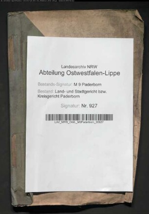 Ablösung von Berechtigungen der Fürstlich Waldeckschen Domänenkammer zu Arolsen in der Gemeinde Westheim.