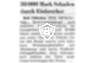 30000 [Name maskiert] durch Einbrecher