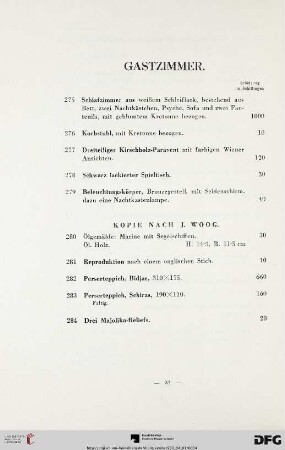 Gastzimmer (Nr. 275-284)