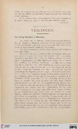 1: De veiling Schubart te München